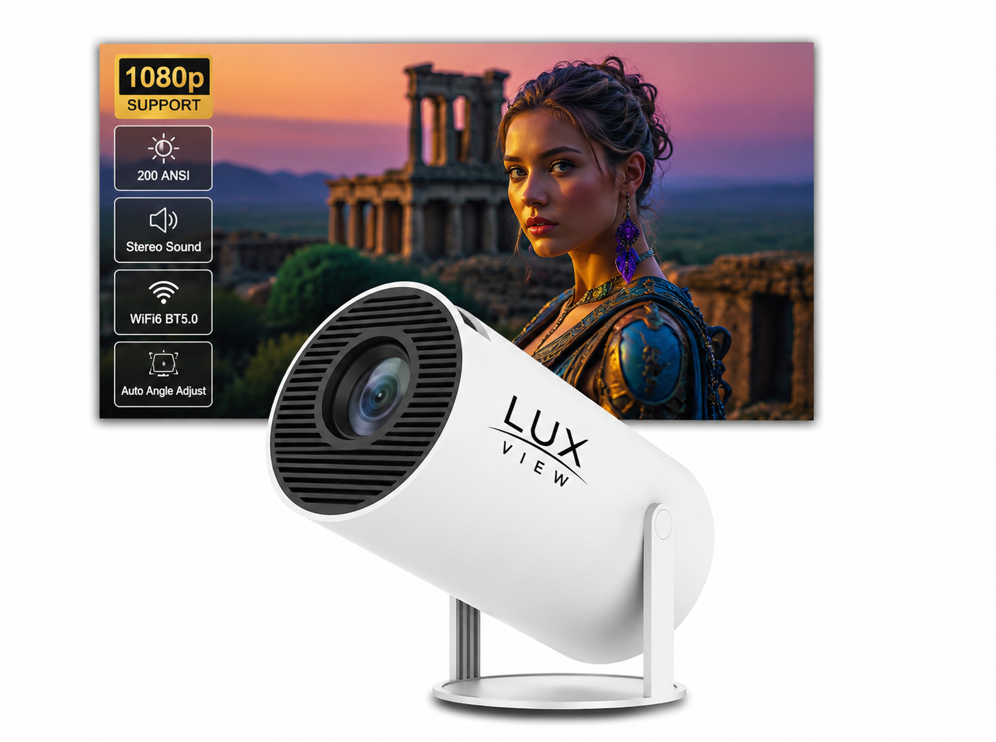 Lux View - Pivot Projector