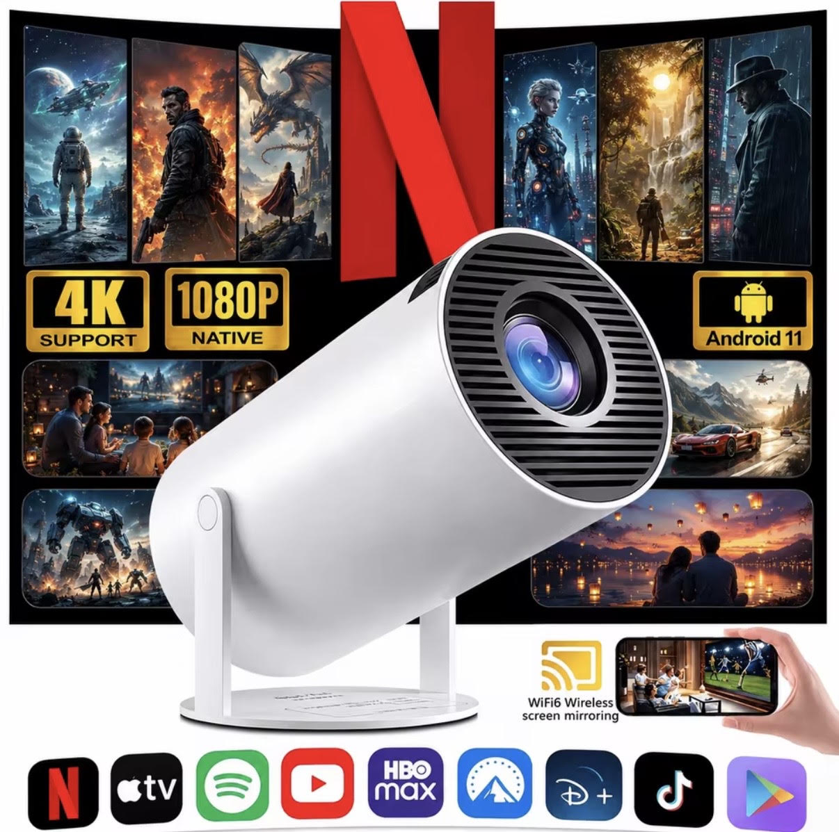 Lux View - Pivot Projector